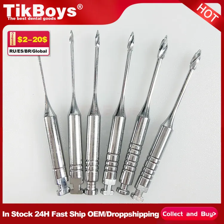 

6Pcs/Pack BEHN Dental Gates Drills Peeso Reamers 32mm 1-6# Engine Use Stainless Steel Endo Files Dentist Materials