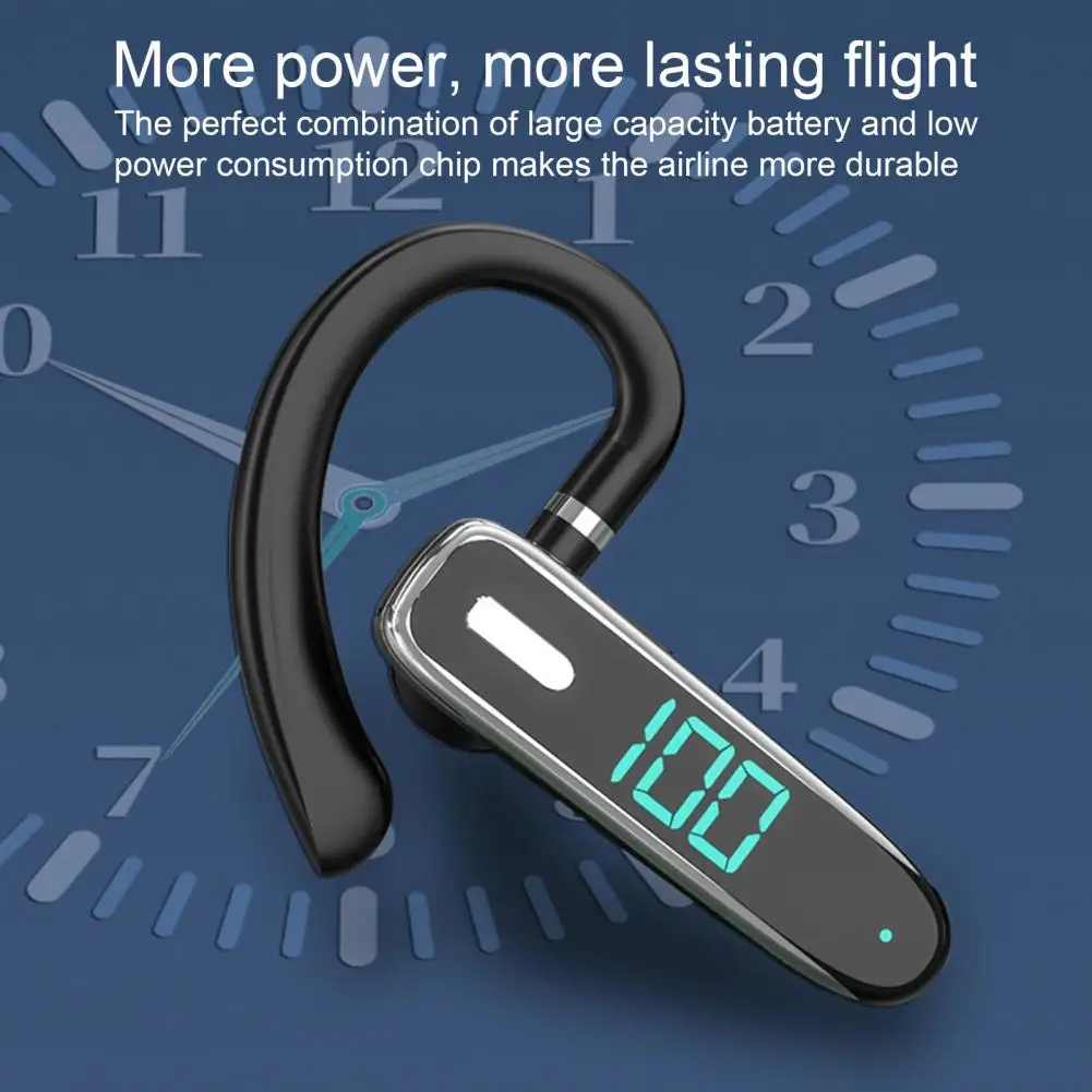 Earphone 1 Set Useful 270-degree Rotation Stable Transmission IPX5 Waterproof Wireless Headphones for Daily Use
Earphone 1 Set Useful 270-degree Rotation Stable Transmission IPX5 Waterproof Wireless Headphones for Daily Use
