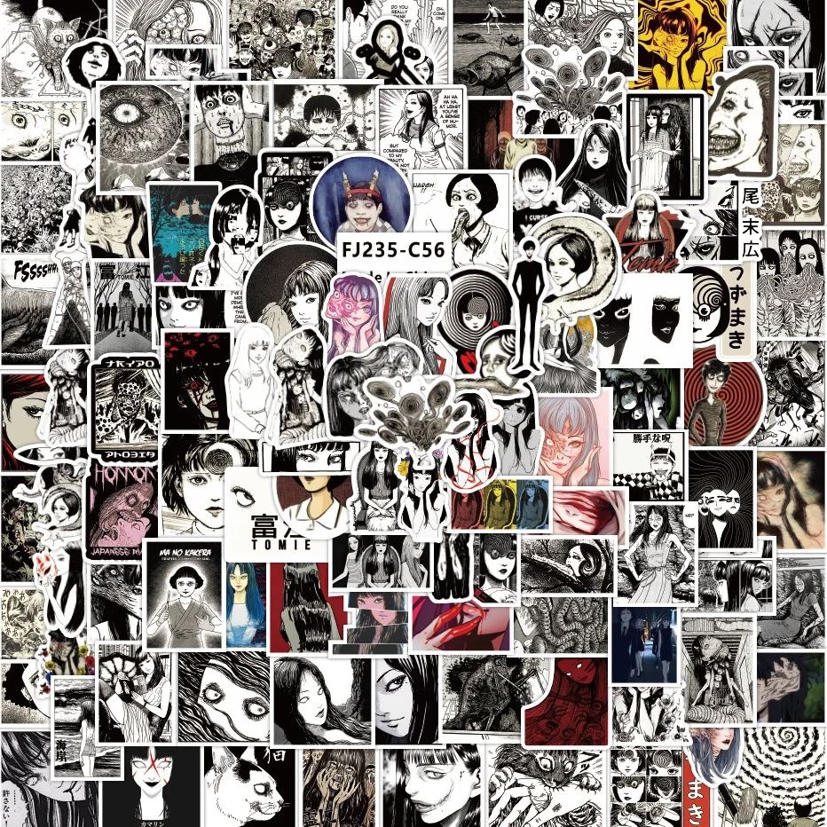 100pcs Anime Tomie Horror Laser Metal Stickers Junji Ito Decoration Suitcase Scrapbooking Laptop Phone Stationery Cool Kid
100pcs Anime Tomie Horror Laser Metal Stickers Junji Ito Decoration Suitcase Scrapbooking Laptop Phone Stationery Cool Kid