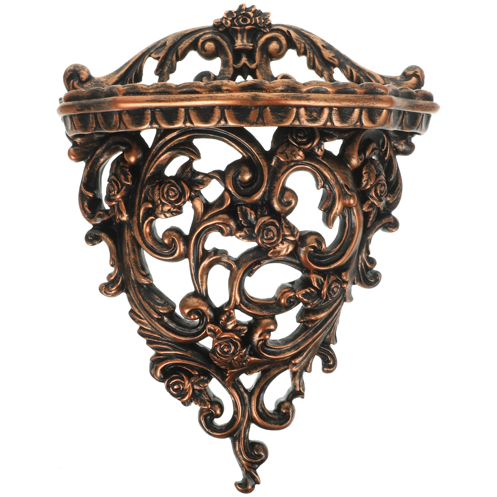 European Wall Floating Shelf Hollow Style Shelf European Mounted Baroque Display Wall Organizer Resin Made Gold Baroque 
European Wall Floating Shelf Hollow Style Shelf European Mounted Baroque Display Wall Organizer Resin Made Gold Baroque