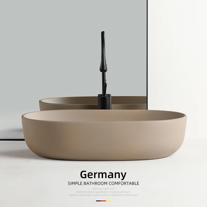 Bathroom, countertop basin, ceramic washbasin, washbasin, balcony, wash basin, khaki brown oval, household
Bathroom, countertop basin, ceramic washbasin, washbasin, balcony, wash basin, khaki brown oval, household