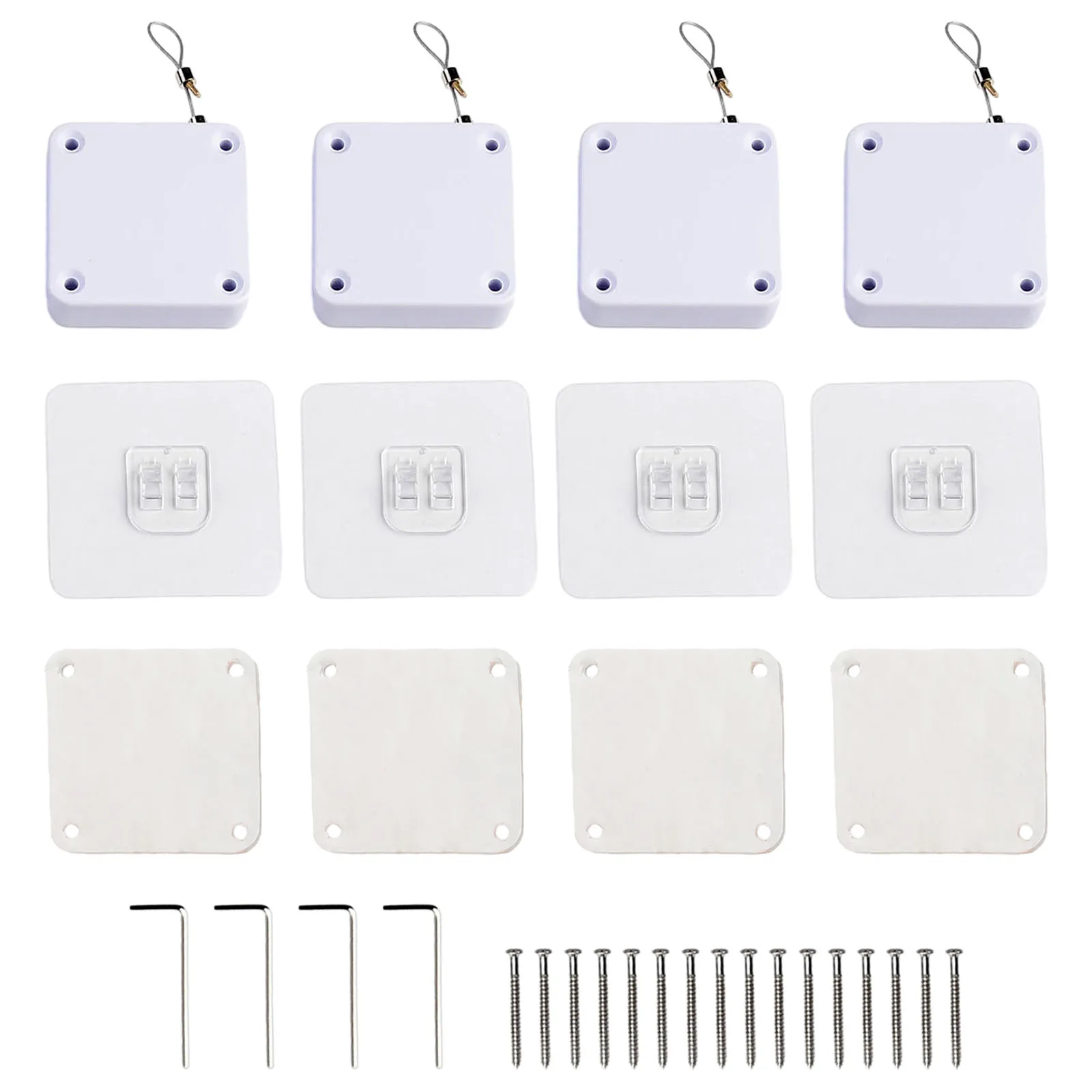 4 Set Automatic Door Closer With Drawstring No Holes Automatically Close Door Closer For Home Offices Sliding Door Glass Door
4 Set Automatic Door Closer With Drawstring No Holes Automatically Close Door Closer For Home Offices Sliding Door Glass Door