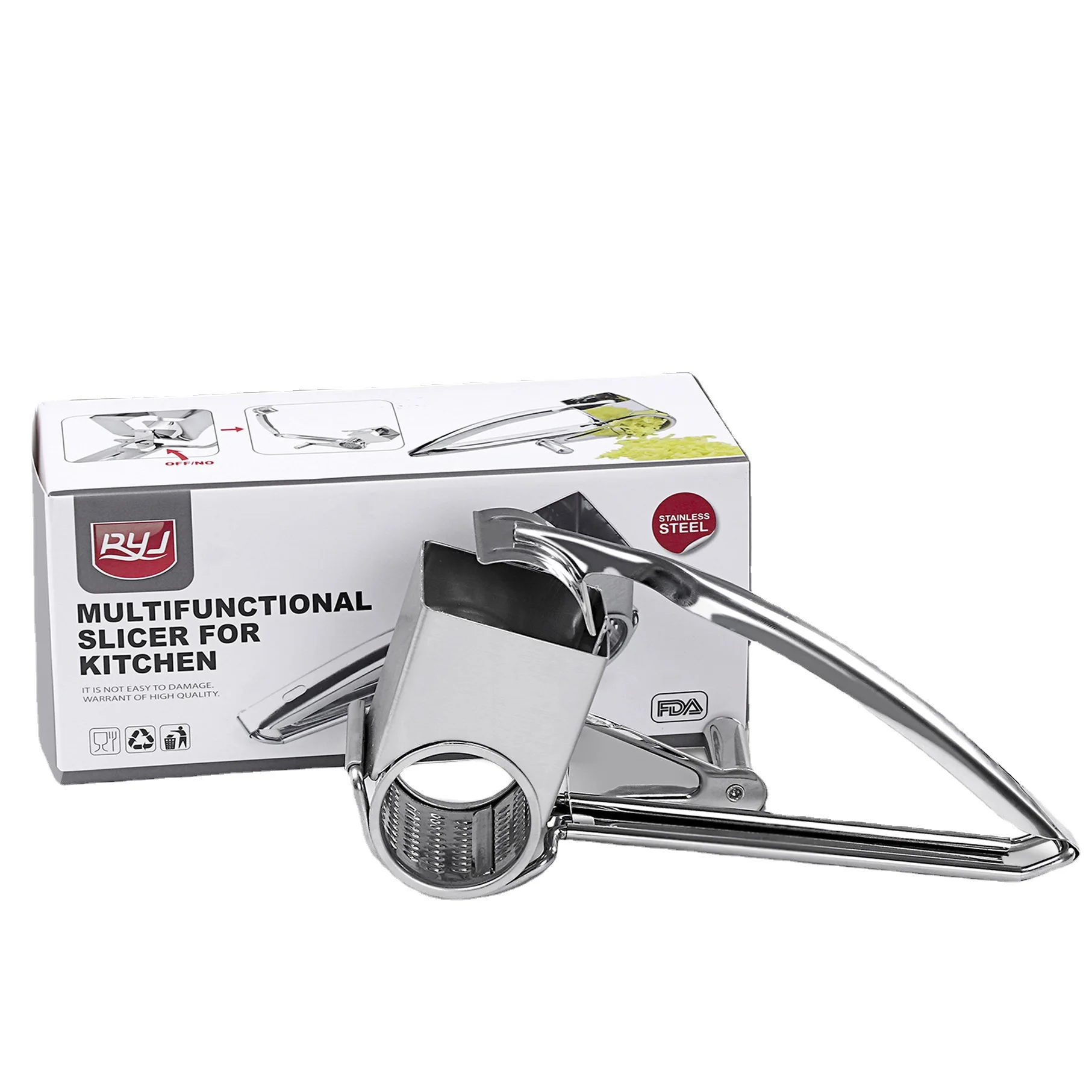 Cheese multifunctional planer stainless steel cheese planer hand rotating cheese grater color box for kitchen tools
Cheese multifunctional planer stainless steel cheese planer hand rotating cheese grater color box for kitchen tools