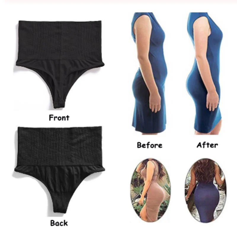 Women High Waist Thong Tummy Control Body Shaper Butt Lifter Shapewear Underwear See Through Panties
Women High Waist Thong Tummy Control Body Shaper Butt Lifter Shapewear Underwear See Through Panties