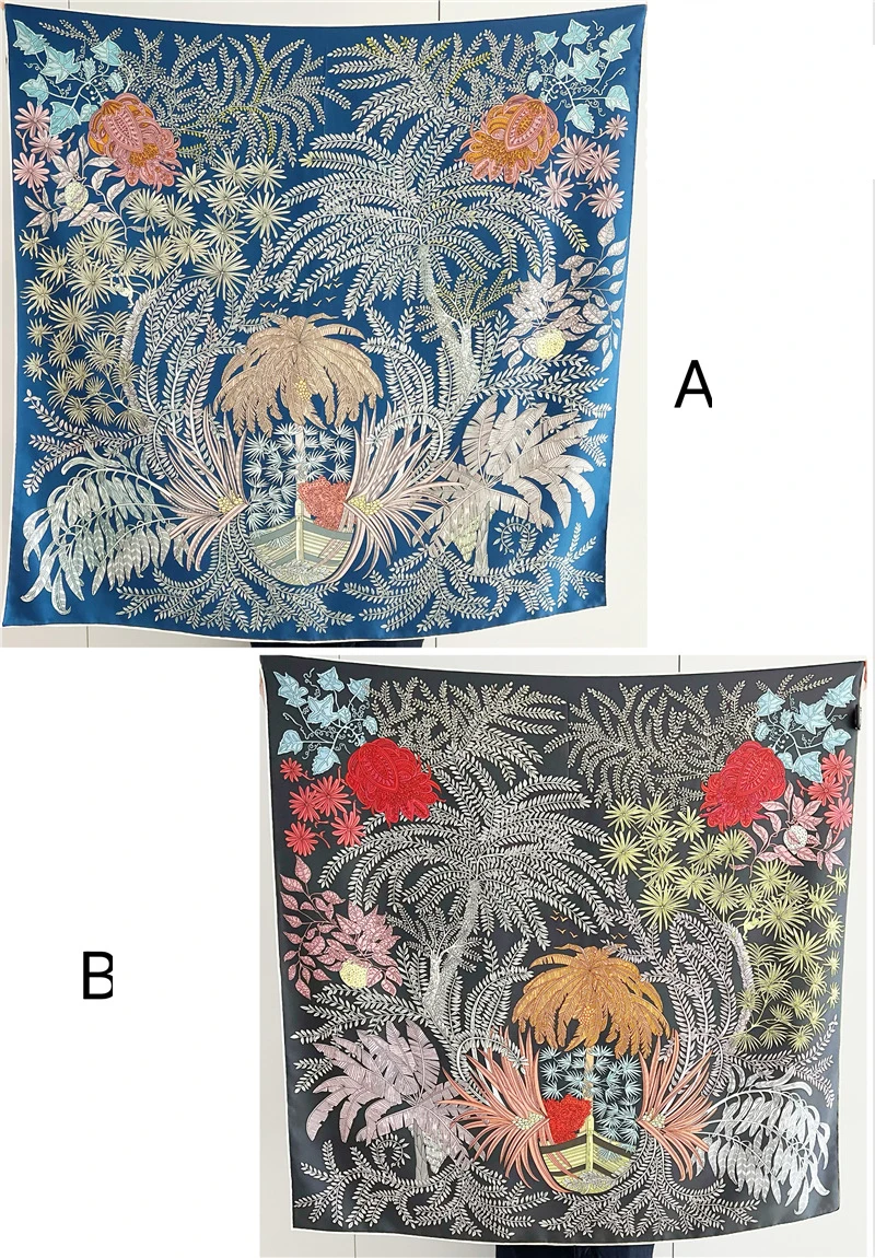 Double-Sided Printing 100% Mulberry Scarfs Luxury Designer Square Bandana 90CM Hem Rolling Scarfs Twill Foulard Headband Shawl
Double-Sided Printing 100% Mulberry Scarfs Luxury Designer Square Bandana 90CM Hem Rolling Scarfs Twill Foulard Headband Shawl