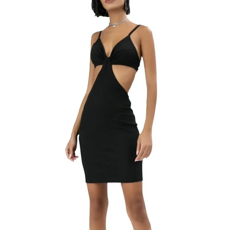 2024 Sexy and Fashionable Slimming Suspender V-neck Solid Black Mid Rise Hollowed Out Milk Silk Suspender Skirt Y2k Clothes YF14
2024 Sexy and Fashionable Slimming Suspender V-neck Solid Black Mid Rise Hollowed Out Milk Silk Suspender Skirt Y2k Clothes YF14