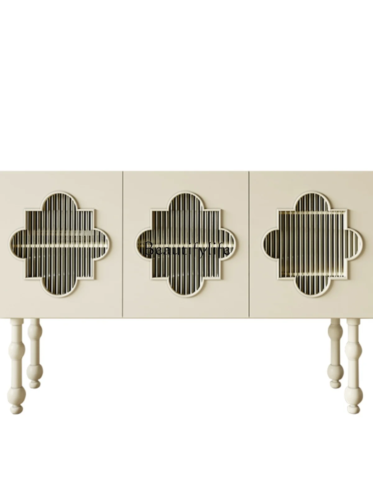 Solid Wood Cream Vintage Sideboard Cabinet Home Decoration Living Room Partition Entrance Cabinet
Solid Wood Cream Vintage Sideboard Cabinet Home Decoration Living Room Partition Entrance Cabinet