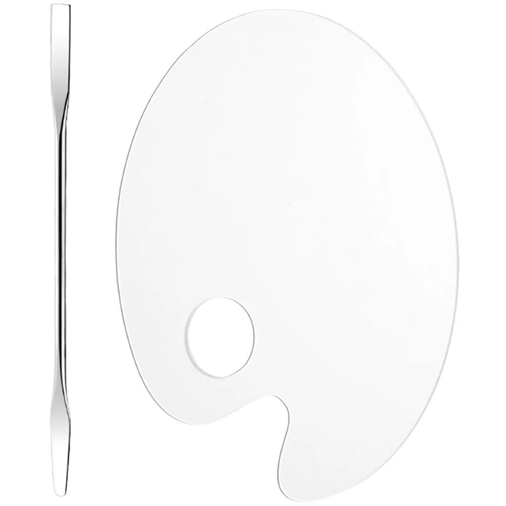 Tray Mix Acrylic Palette Travel Paint Print Making Stainless Steel Foundation Mixing Plate for Makeup
Tray Mix Acrylic Palette Travel Paint Print Making Stainless Steel Foundation Mixing Plate for Makeup