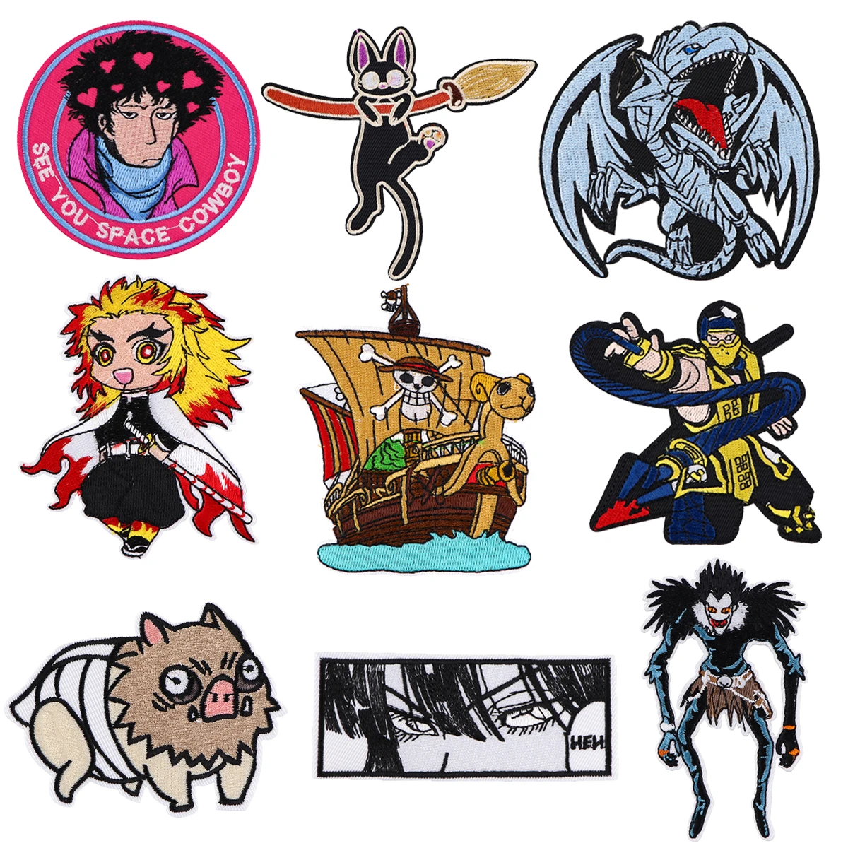 ONE PIECE Anime Game Patches For Clothing Embroideriy Patches Appliques Iron on Badges Cartoon Clothes Stickers
ONE PIECE Anime Game Patches For Clothing Embroideriy Patches Appliques Iron on Badges Cartoon Clothes Stickers