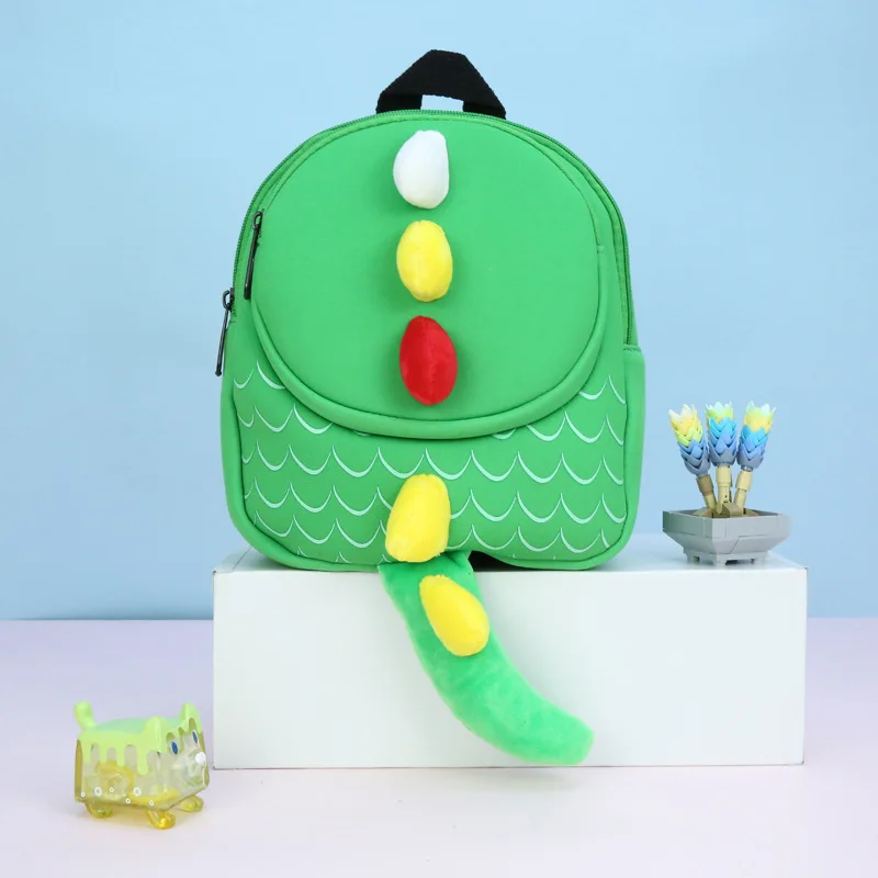 Super Cute Dinosaur Tail Backpack Solid Color Children's Kindergarten School Bag Cute Dinosaur Boy Baby Schoolbag
Super Cute Dinosaur Tail Backpack Solid Color Children's Kindergarten School Bag Cute Dinosaur Boy Baby Schoolbag