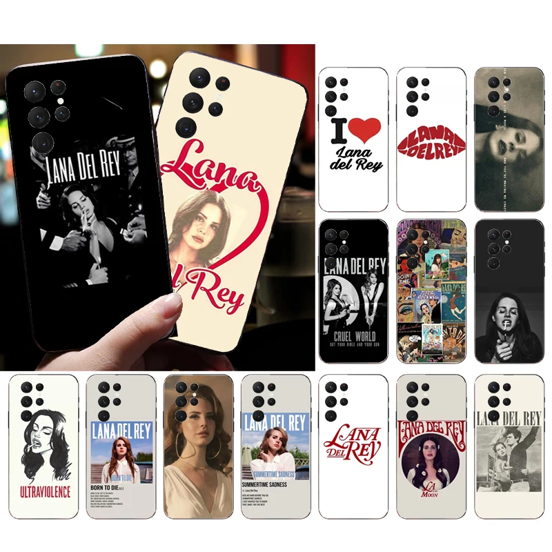 

Lana Del Rey Phone Case for Samsung Galaxy S23 S22 S21 S20 Ultra S20 S22 S21 S10E S20FE Note 10Plus Note20 Ultra Funda