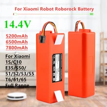 Robotic Vacuum cleaner Replacement Battery for Xiaomi Robot Roborock S50 S51 S55 Accessory Spare Parts li-ion battery 5200mAh
Robotic Vacuum cleaner Replacement Battery for Xiaomi Robot Roborock S50 S51 S55 Accessory Spare Parts li-ion battery 5200mAh
