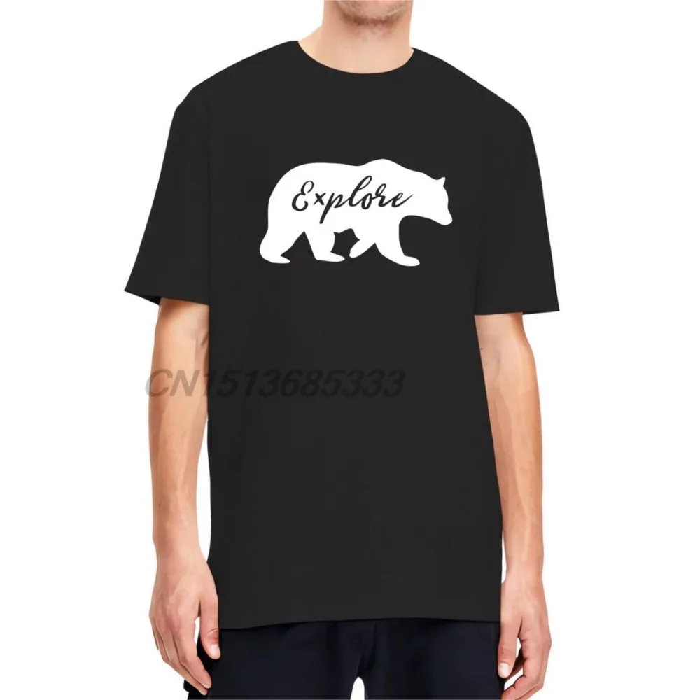 Men Explore Bear Print T Shirts Unisex Animal Graphic Tee Shirts Fish Silhouette Man Women Printed T-shirts Creative Design Tops
Men Explore Bear Print T Shirts Unisex Animal Graphic Tee Shirts Fish Silhouette Man Women Printed T-shirts Creative Design Tops