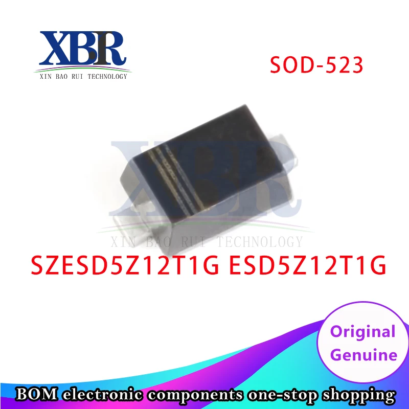 

10 Piece SZESD5Z12T1G ESD5Z12T1G SOD-523 ESD Suppressors TVS Diodes New and original 100% quality