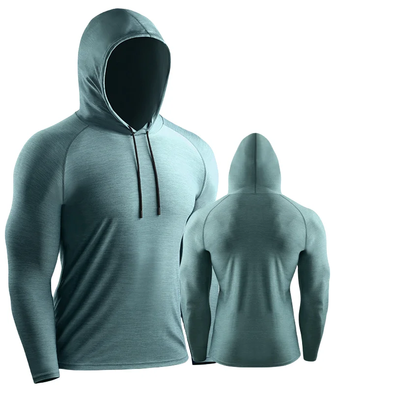 

Loose Hooded Sports Long-sleeved Thin T-shirt Men's Quick-drying Sweat Training Basketball Suit