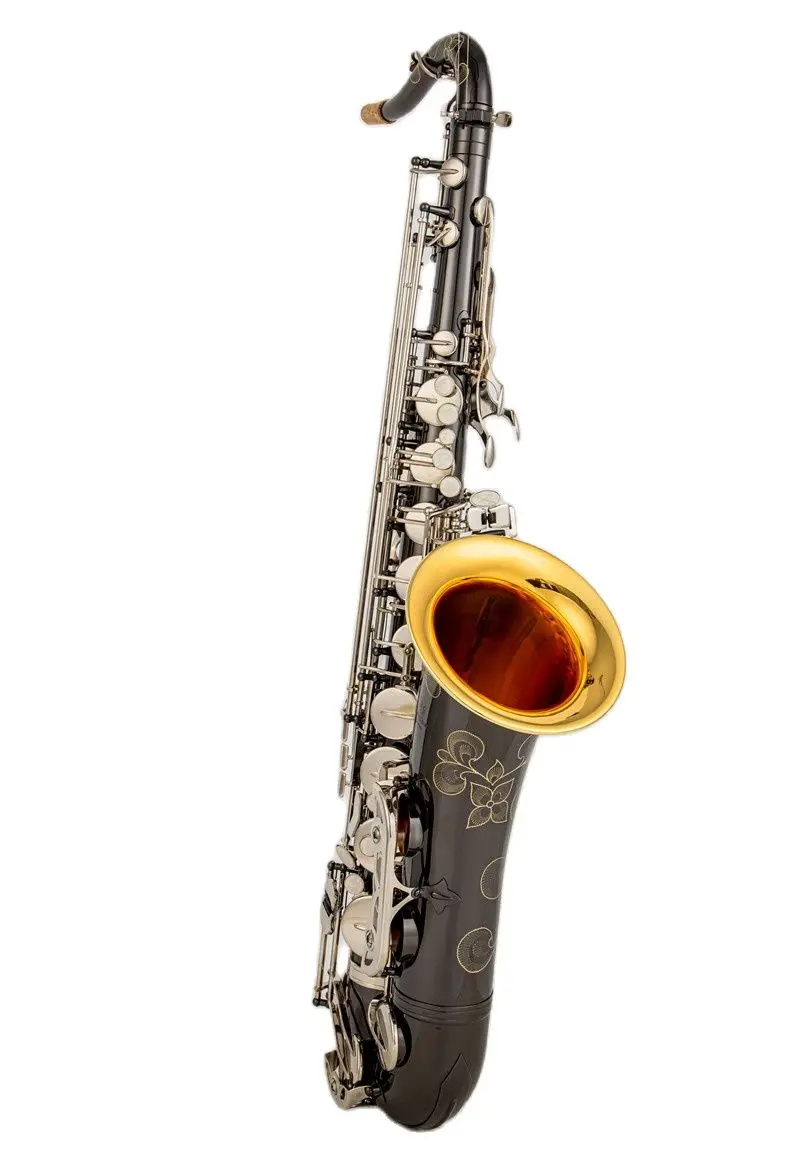 

yanagisawa Musical Instruments T-WO37 Tenor Saxophone Bb Tone Black Nickel Silver Key Sax With Case Mouthpiece Gloves