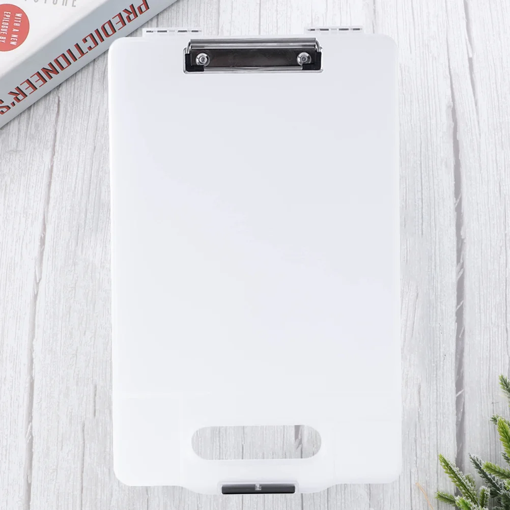 Folders A4 Storage Clipboard, Storage Box with Clipboard, Openable Storage Organizer Case with Handle
Folders A4 Storage Clipboard, Storage Box with Clipboard, Openable Storage Organizer Case with Handle