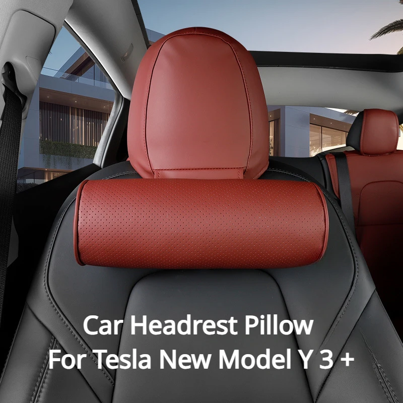 Car Headrest Pillow for Tesla New Model Y 3 + Neck Pillow Back Cushion Comfortable Breathable for 2024 Model3 Car Accessories
Car Headrest Pillow for Tesla New Model Y 3 + Neck Pillow Back Cushion Comfortable Breathable for 2024 Model3 Car Accessories