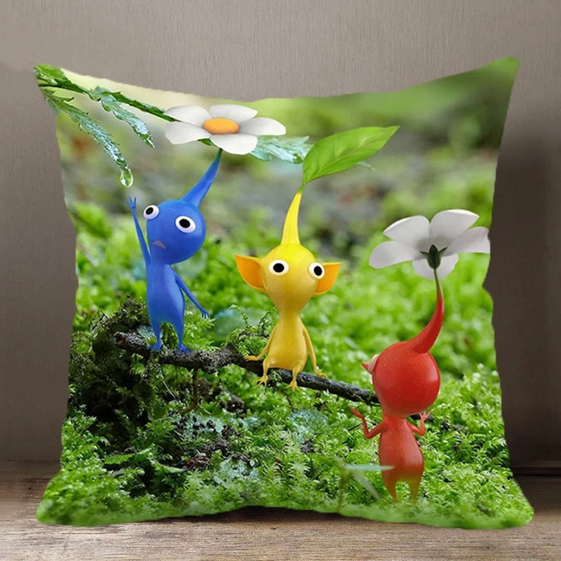 Pikmin Cushion Cover Decorative Pillows for Decoration Pillowcases 40*40 Decor Cushions Pillow Hug Short Plush Pillow case 45*45
Pikmin Cushion Cover Decorative Pillows for Decoration Pillowcases 40*40 Decor Cushions Pillow Hug Short Plush Pillow case 45*45