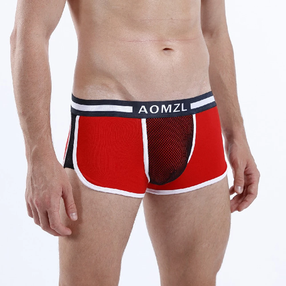 Men's Sexy Lingerie Breath Underwear Low Waist Briefs Hombre Boxershorts U Convex Boxers Mesh Sheer Shorts Panties Underpants
Men's Sexy Lingerie Breath Underwear Low Waist Briefs Hombre Boxershorts U Convex Boxers Mesh Sheer Shorts Panties Underpants