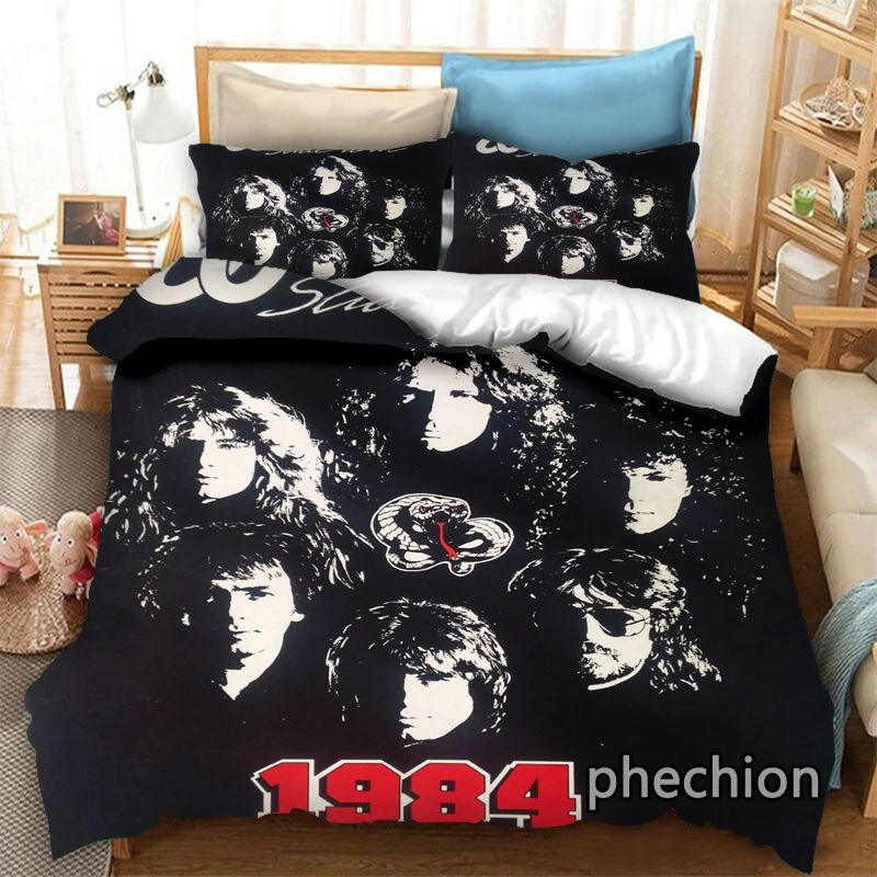 phechion Whitesnake Band 3D Print Bedding Set Duvet Covers Pillowcases One Piece Comforter Bedding Sets Bedclothes Bed K366
phechion Whitesnake Band 3D Print Bedding Set Duvet Covers Pillowcases One Piece Comforter Bedding Sets Bedclothes Bed K366