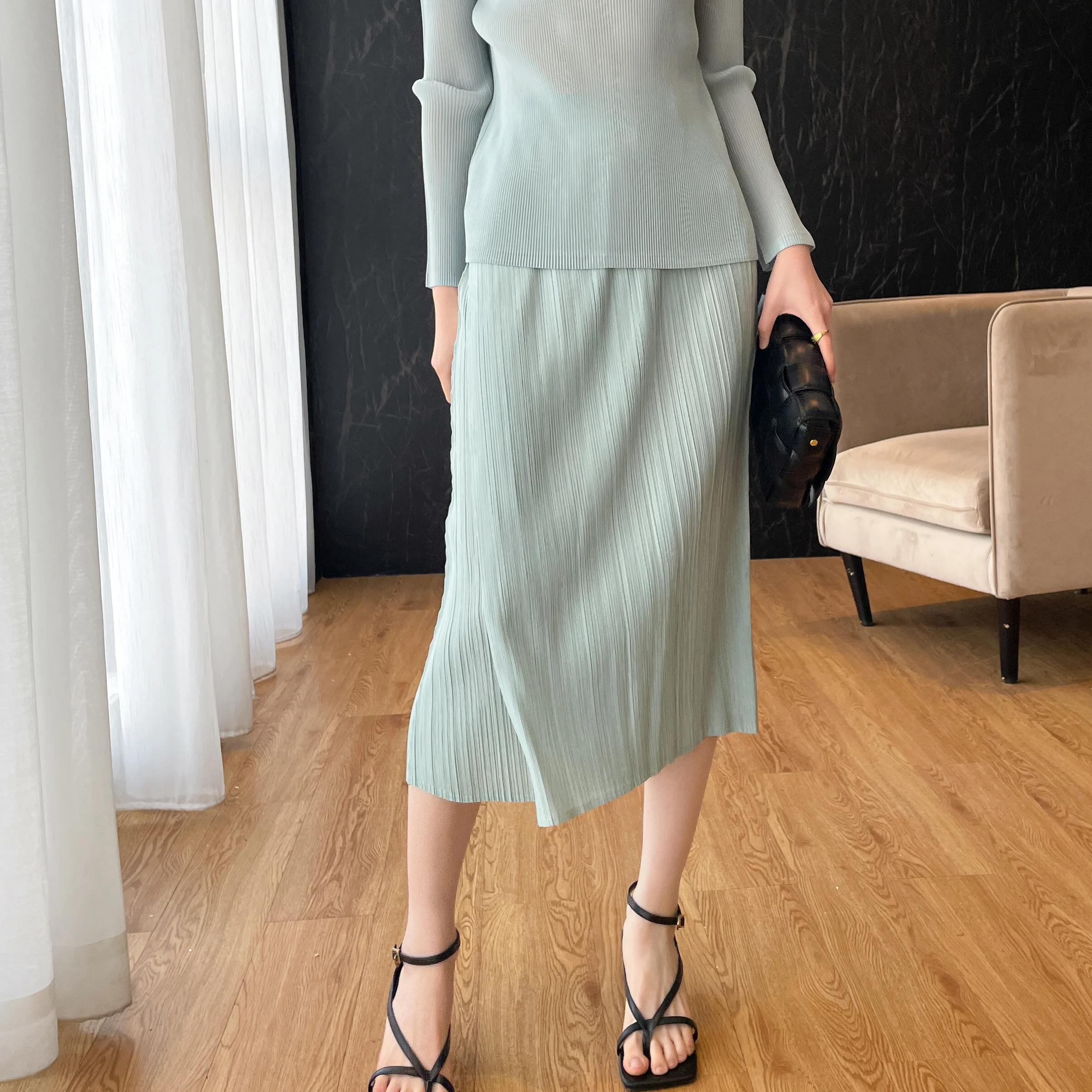 Manufacturers direct supply 2023 summer new niche design sense bag hip everything matching slim mid-length skirt pleated skirt
Manufacturers direct supply 2023 summer new niche design sense bag hip everything matching slim mid-length skirt pleated skirt