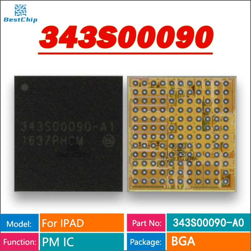 5pcs/lot 343S00090-A1 For A1701 / A1709 / A1852 IPAD PRO10.5 Charger IC charging IC 343S00090 Chip
5pcs/lot 343S00090-A1 For A1701 / A1709 / A1852 IPAD PRO10.5 Charger IC charging IC 343S00090 Chip