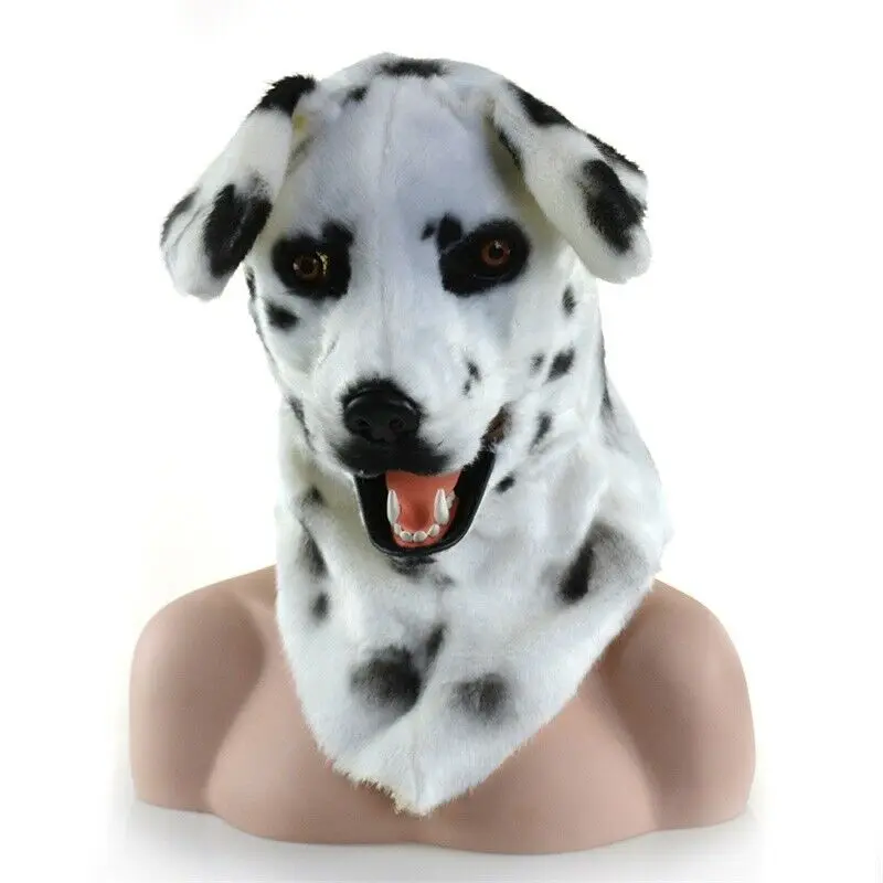 Dalmatians Dog Mascot Head Animal Fursuit Headgear with A Moving Mouth Halloween Outfit Adult Xmas Easter Carnival
Dalmatians Dog Mascot Head Animal Fursuit Headgear with A Moving Mouth Halloween Outfit Adult Xmas Easter Carnival