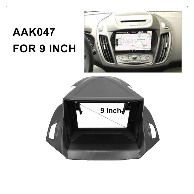 Car Audio Navigation Large Screen Car Navigation Cover Frame 9 inch Retrofit Panel Bracket Fit for Ford Kuga 2013-2019
Car Audio Navigation Large Screen Car Navigation Cover Frame 9 inch Retrofit Panel Bracket Fit for Ford Kuga 2013-2019