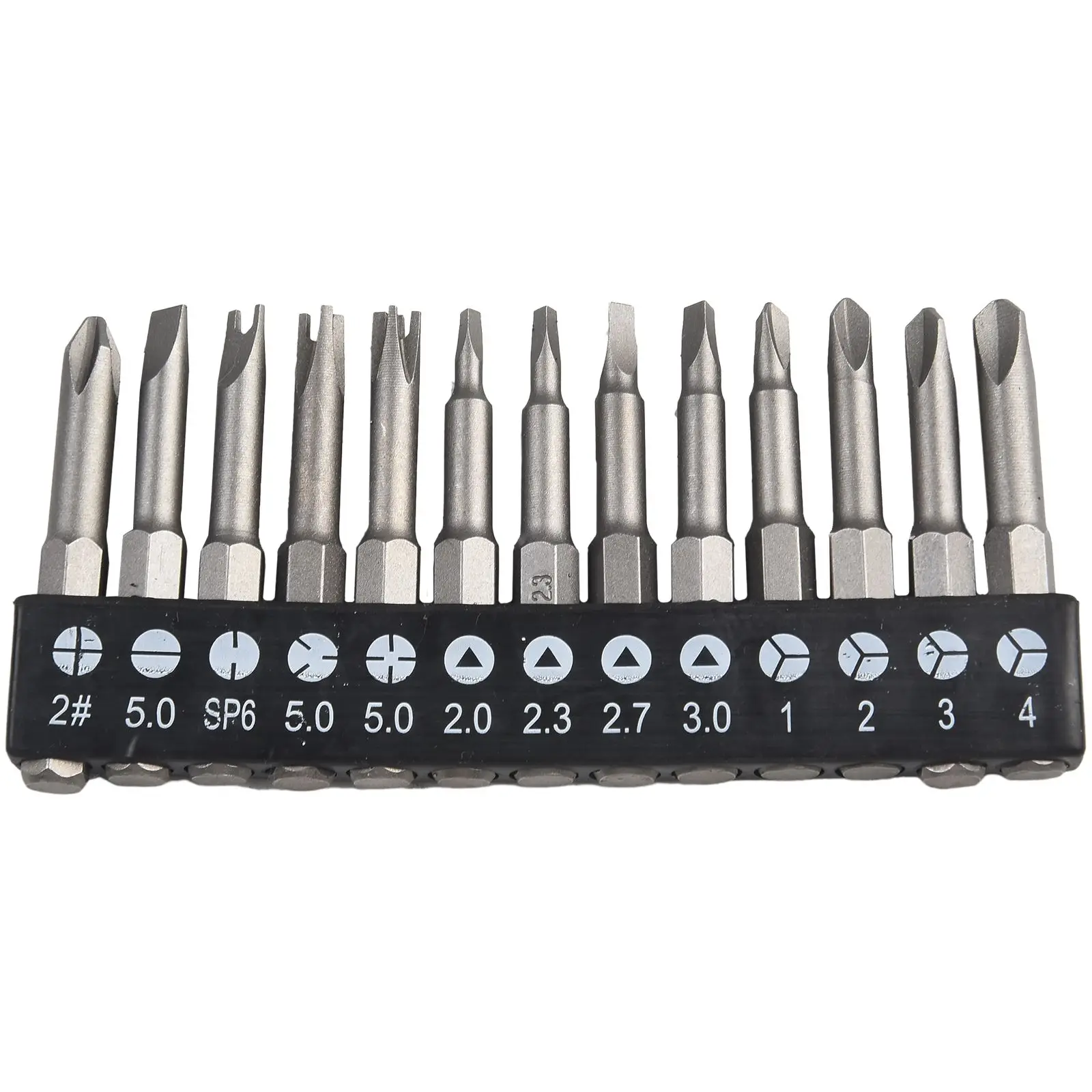 13pcs Special-shaped Screwdriver Set PH2 U Y Shape Triangle 50mm Screwdriver Bit Three Points Screwdriver Bit Tool
13pcs Special-shaped Screwdriver Set PH2 U Y Shape Triangle 50mm Screwdriver Bit Three Points Screwdriver Bit Tool