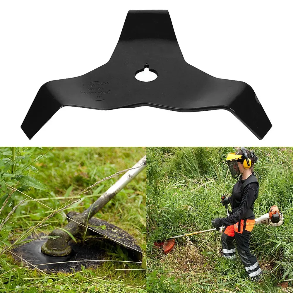 4mm Universal Tapered Brushcutter Blade High Carbon Steel Lawn Mower Cutter Blade 3 Teeth Cutting Disc Garden Grass Tool Parts
4mm Universal Tapered Brushcutter Blade High Carbon Steel Lawn Mower Cutter Blade 3 Teeth Cutting Disc Garden Grass Tool Parts