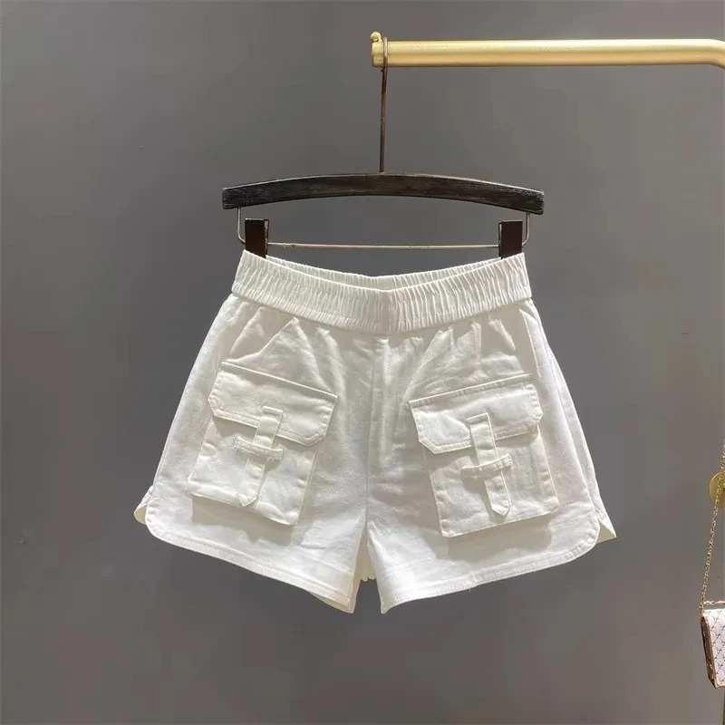 Big Pocket Workwear Denim Women's Shorts 2024 Summer New Yellow Slim Loose Casual A-Line Wide Leg Hot Women Short Ropa De Mujer
Big Pocket Workwear Denim Women's Shorts 2024 Summer New Yellow Slim Loose Casual A-Line Wide Leg Hot Women Short Ropa De Mujer