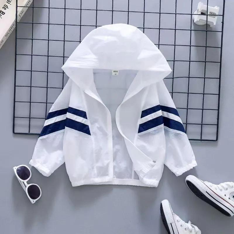 2023 New Boys Summer Coat Children's Baby Thin Sun Protection Skin Top 2-7Y Summer Breathable UV Protection Jacket
2023 New Boys Summer Coat Children's Baby Thin Sun Protection Skin Top 2-7Y Summer Breathable UV Protection Jacket