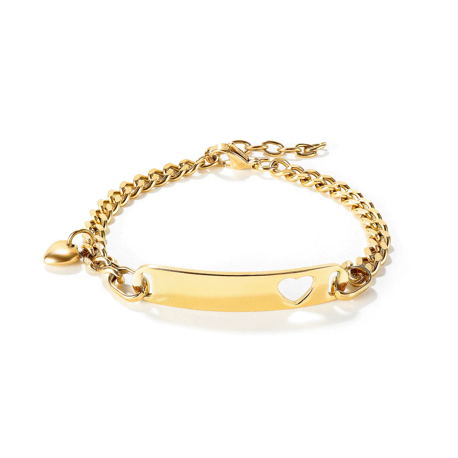 DARHSEN Trendy Women Heart ID Bracelets Bangles wristlet Rose Gold Color Fashion Jewelry Beautiful Girl Bangle Wholesale
DARHSEN Trendy Women Heart ID Bracelets Bangles wristlet Rose Gold Color Fashion Jewelry Beautiful Girl Bangle Wholesale
