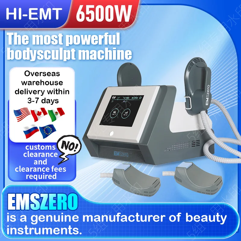 

EMSSLIM NEO RF Professional 6500W EMS Shaping Machine 2024 Portable EMSZERO Nova Muscle Stimulation 15 Tes HIEMT Slimming