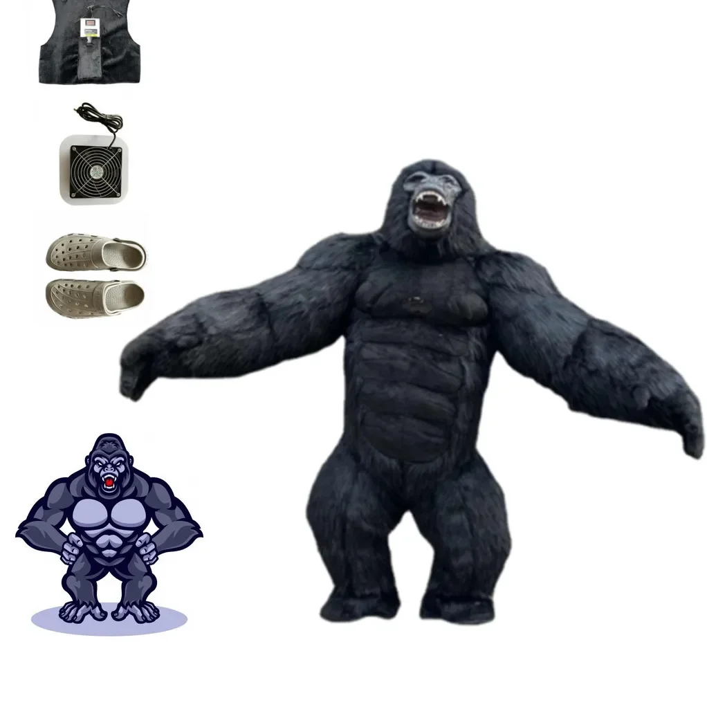 Inflatable Gorilla King Kong Costume for Advertising Wedding Customize Mascot Costume Animal Costume
Inflatable Gorilla King Kong Costume for Advertising Wedding Customize Mascot Costume Animal Costume
