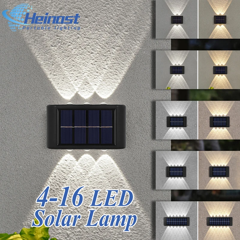 LED Solar Lamps Atmosphere Outdoor Lighting Waterproof Household Wall Lamp Up and Down Luminous Lighting Garden Decoration
LED Solar Lamps Atmosphere Outdoor Lighting Waterproof Household Wall Lamp Up and Down Luminous Lighting Garden Decoration