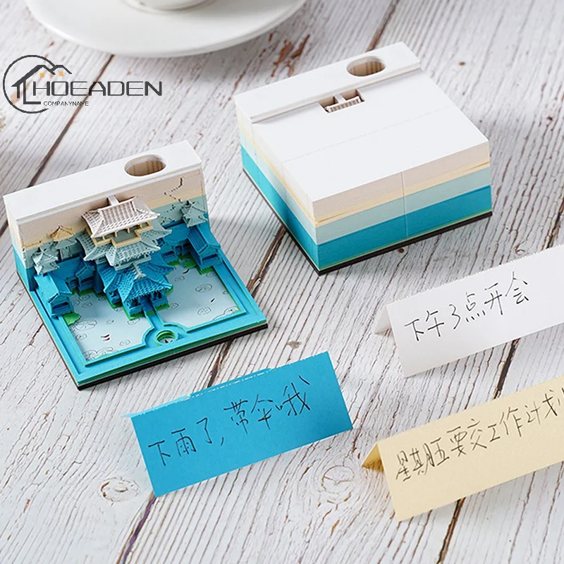 3D Sticky Notes Creative Hand-tear Paper Carving Crafts Home Study Office Desktop Decorations Ornaments Student Gifts
3D Sticky Notes Creative Hand-tear Paper Carving Crafts Home Study Office Desktop Decorations Ornaments Student Gifts
