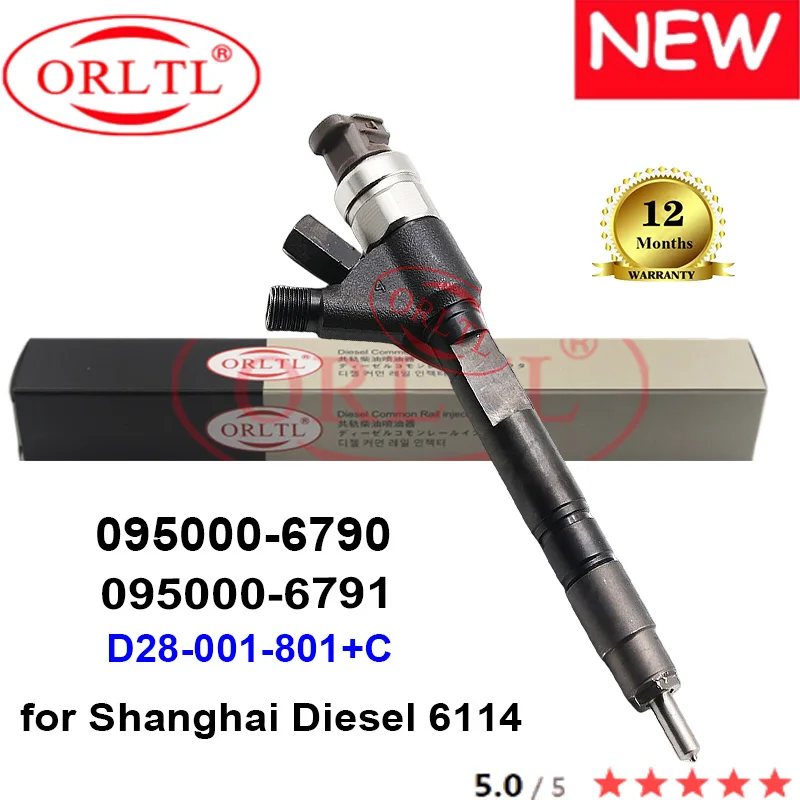 ORLTL Новинка 095000-6790 095000-6791 Φ + C D28001801C инжектор дизельного двигателя для Shanghai Diesel 6114
ORLTL Новинка 095000-6790 095000-6791 Φ + C D28001801C инжектор дизельного двигателя для Shanghai Diesel 6114