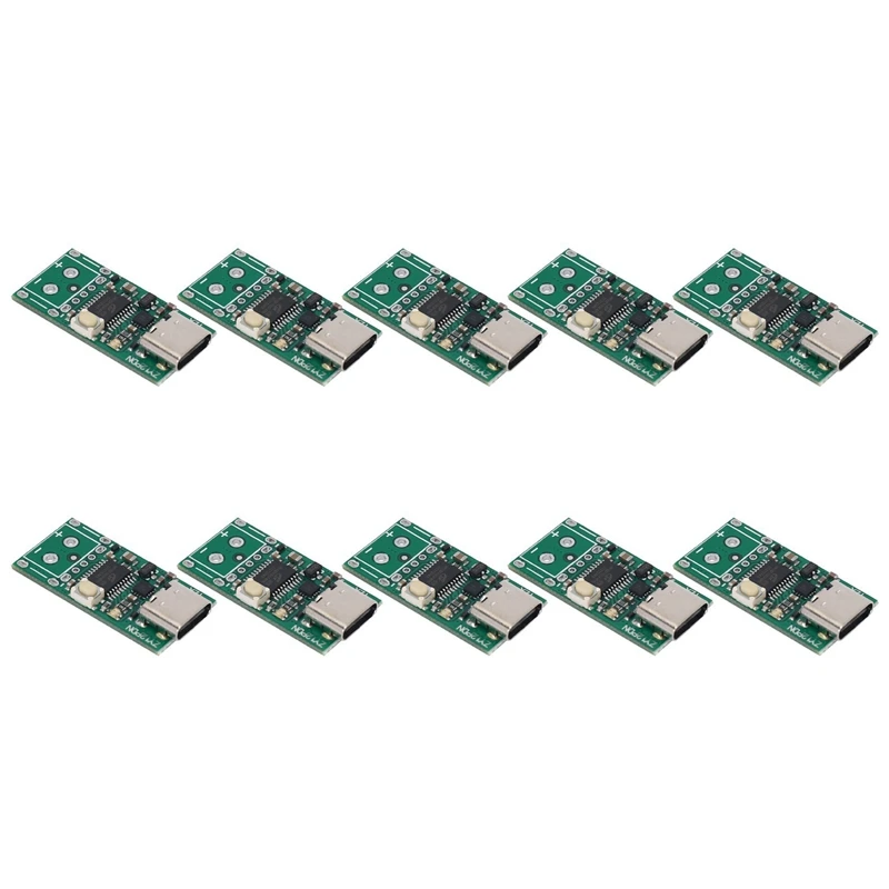10X USB-C PD2.0/3.0 To DC Converter Power Supply Module Decoy Fast Charge Trigger Poll Polling Detector Tester(ZY12PDN)
10X USB-C PD2.0/3.0 To DC Converter Power Supply Module Decoy Fast Charge Trigger Poll Polling Detector Tester(ZY12PDN)