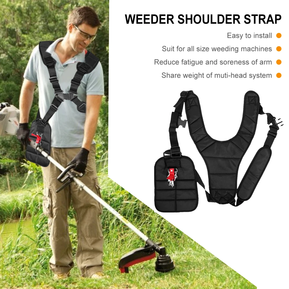 Trimmer Shoulder Strap Padded Double Shoulder Harness Adjustable Waistband Y-Shaped Brush Cutter Strimmer Harness Garden Tool
Trimmer Shoulder Strap Padded Double Shoulder Harness Adjustable Waistband Y-Shaped Brush Cutter Strimmer Harness Garden Tool
