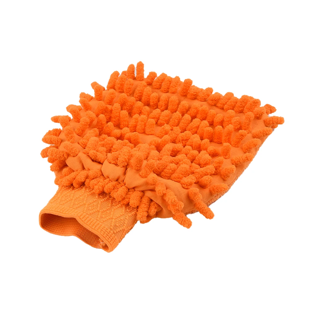

Microfiber Thick Coral Fleece Car Cleaning Tool Cleaning Glove Double-sided Wipes Wash ATVs Auto Car Coat Color Light Weight