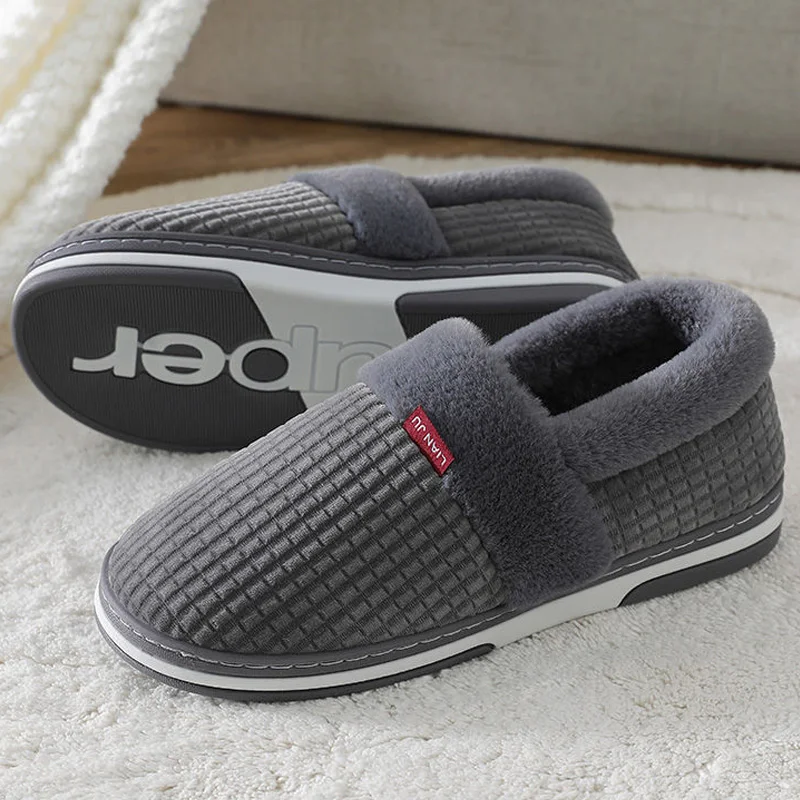 Men Cotton slippers home winter warm thick soled furry slippers Ladies Warm Plush Indoor Shoes Male 2021 new Plus size 50/51
Men Cotton slippers home winter warm thick soled furry slippers Ladies Warm Plush Indoor Shoes Male 2021 new Plus size 50/51