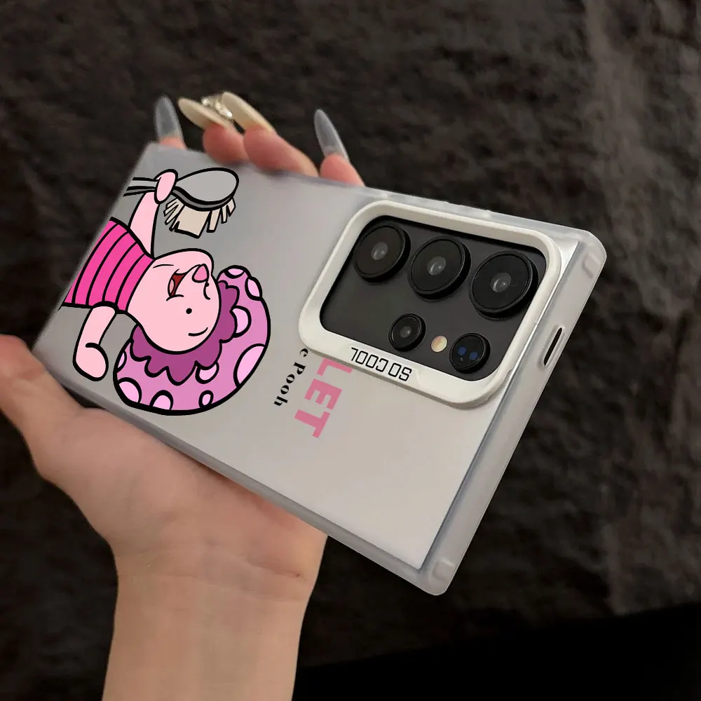 Cartoon Winnies The Pooh Piglet S25 Case For Samsung S25 S24 Ultra Carcasa For Galaxy S23 S22 S21 FE S20 Ultra Plus Phone Cover Cartoon Winnies The Pooh Piglet S25 Case For Samsung S25 S24 Ultra Carcasa For Galaxy S23 S22 S21 FE S20 Ultra Plus Phone Cover