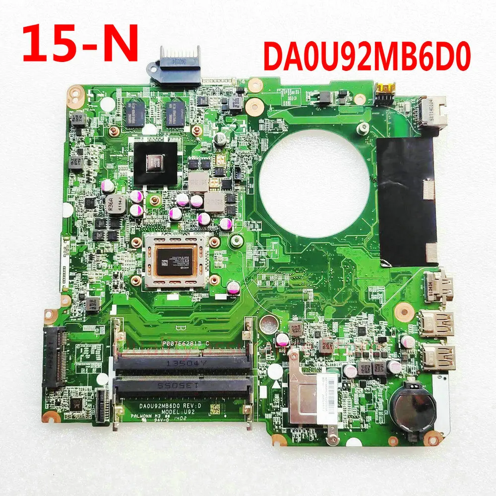 DA0U92MB6D0 734824-501 734824-001 для TPN-Q132 15-N17 15-N 15Z-N100 15Z-N200 материнская плата A10-5745M HD8670M 2G с радиатором
DA0U92MB6D0 734824-501 734824-001 для TPN-Q132 15-N17 15-N 15Z-N100 15Z-N200 материнская плата A10-5745M HD8670M 2G с радиатором
