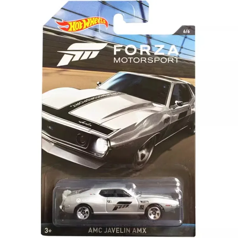 

HOT WHEELS FORZA MOTORSPORT AMC JAVELIN AMX Boy Cars Toys 1/64 Scale Die-Cast Car Toys Gifts