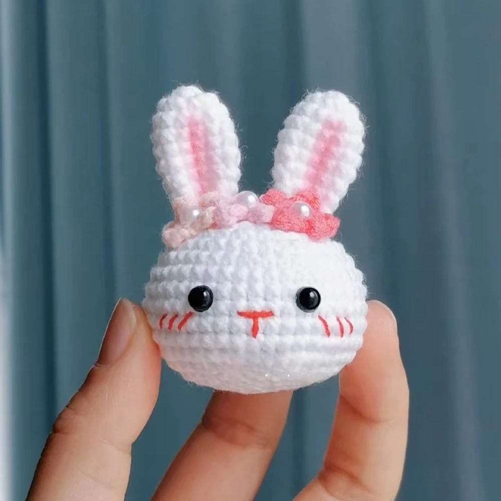 New Style Cute Cartoon Handmade Flying Rabbit Doll, Crochet Knids of Bunny Pendants, Rabbit Doll Key Chain for Bag Pendant New Style Cute Cartoon Handmade Flying Rabbit Doll, Crochet Knids of Bunny Pendants, Rabbit Doll Key Chain for Bag Pendant