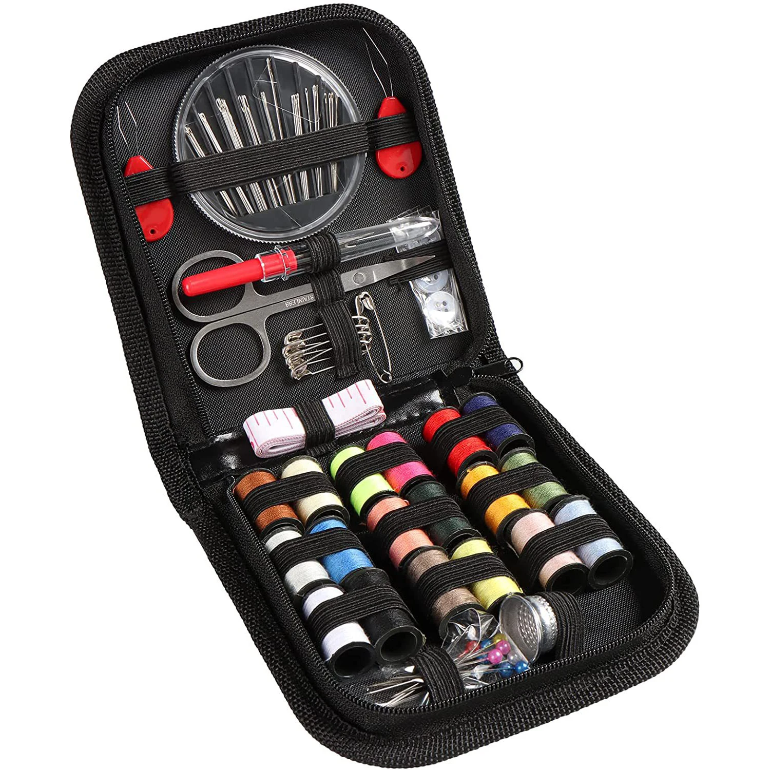 1 Set Portable Household Sewing Kit Box DIY Embroidery Handwork Tool Needles Thread Scissor Set Home Supplies Travel Accessories
1 Set Portable Household Sewing Kit Box DIY Embroidery Handwork Tool Needles Thread Scissor Set Home Supplies Travel Accessories