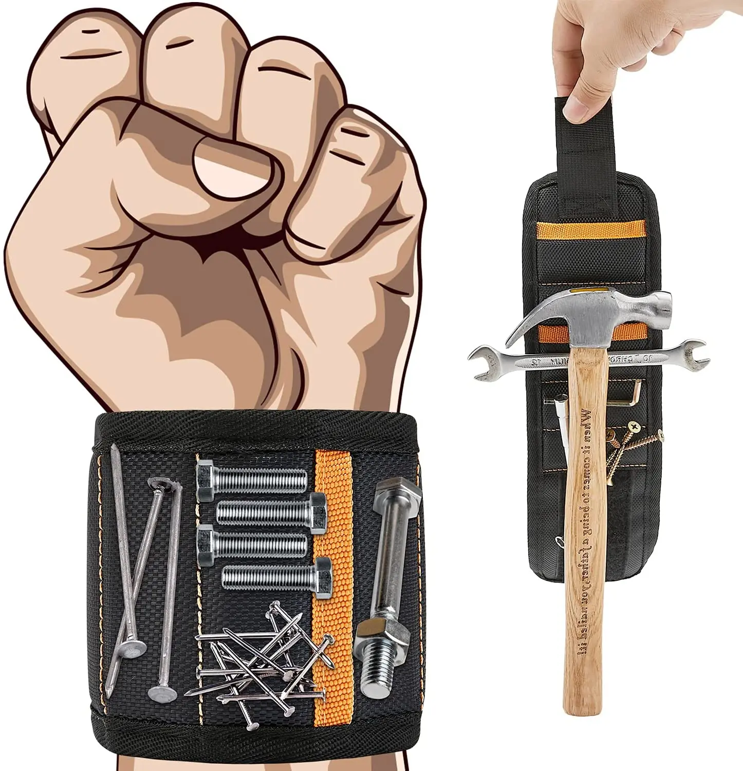 JINRUI strong magnetic storage tool screw adsorption tool storage pick-up tool storage wristband strong magnetic tool wristband
JINRUI strong magnetic storage tool screw adsorption tool storage pick-up tool storage wristband strong magnetic tool wristband
