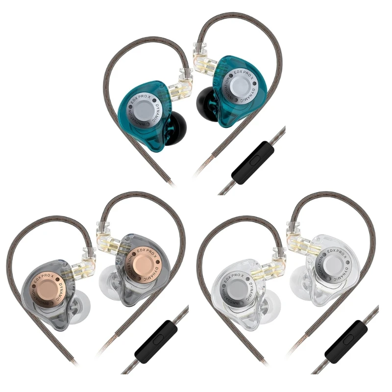 

Convenient in Ear Wire Earbud Detachable Headphone Noise Isolating Earphone Bass Drivens Sound Earbud Dynamic Headset